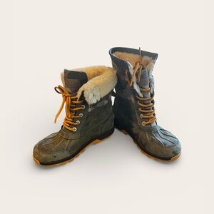 UGG Kids' Butte II CWR (Cold Weather Rated) boot in camouflage